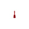 BROSSE DE LAVAGE AVEC MANCHE COURT, 270 MM, DURE, ROUGE