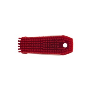 BROSSE À MAIN M, 165 MM, MOYENNE, ROUGE