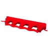 SUPPORT MURAL, 4-6 PRODUITS, 395 MM, ROUGE