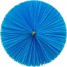 TÊTE D'ÉCOUVILLON POUR TIGE FLEXIBLE, Ø60 MM, 200 MM, MEDIUM, BLEU