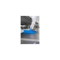 Brosse de lavage avec réglage de l'angle, alimentée en eau, 240 mm, souple/split, rouge
