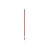 MANCHE TÉLESCOPIQUE EN ALUMINIUM, 1575 - 2780 MM, Ø32 MM, ROUGE