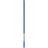 MANCHE EN ACIER INOXYDABLE, 1025 MM, BLEU