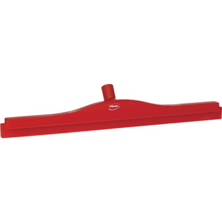 Raclette hygiénique rotative à col avec cassette de rechange, 600 mm, rouge